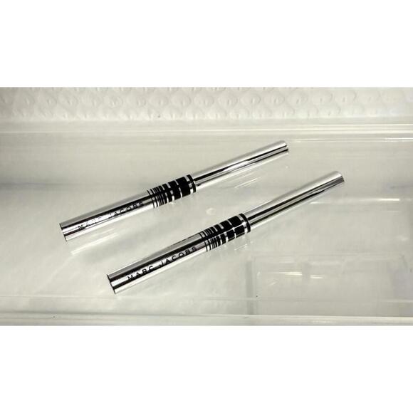 2x MARC JACOBS Fineliner Eyeliner Gel Eye Crayon BLACQUER Black Travel Size NEW - Picture 1 of 6